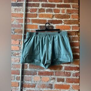 Avia Women's Woven Shorts with Porkchop Pockets, 3" Inseam, Sizes XXXL